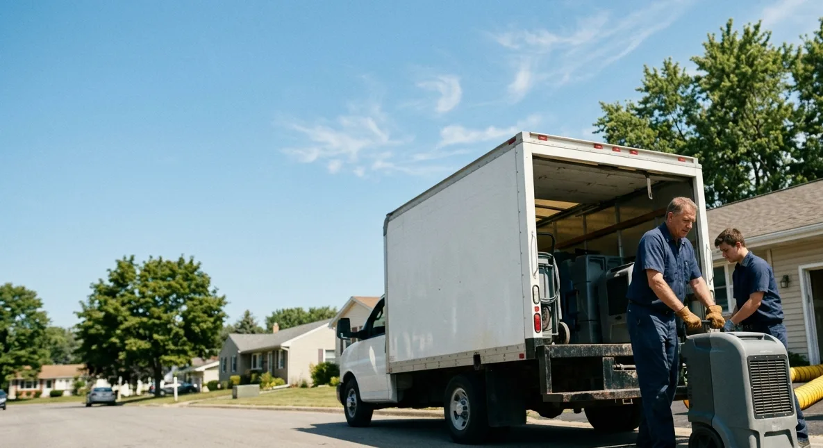 Water Damage Cleanup in Stuart, IA near me